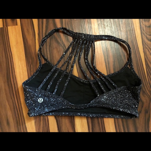 lululemon athletica Other - EUC Lighten Up Bra Mineralize Multi Lululemon
